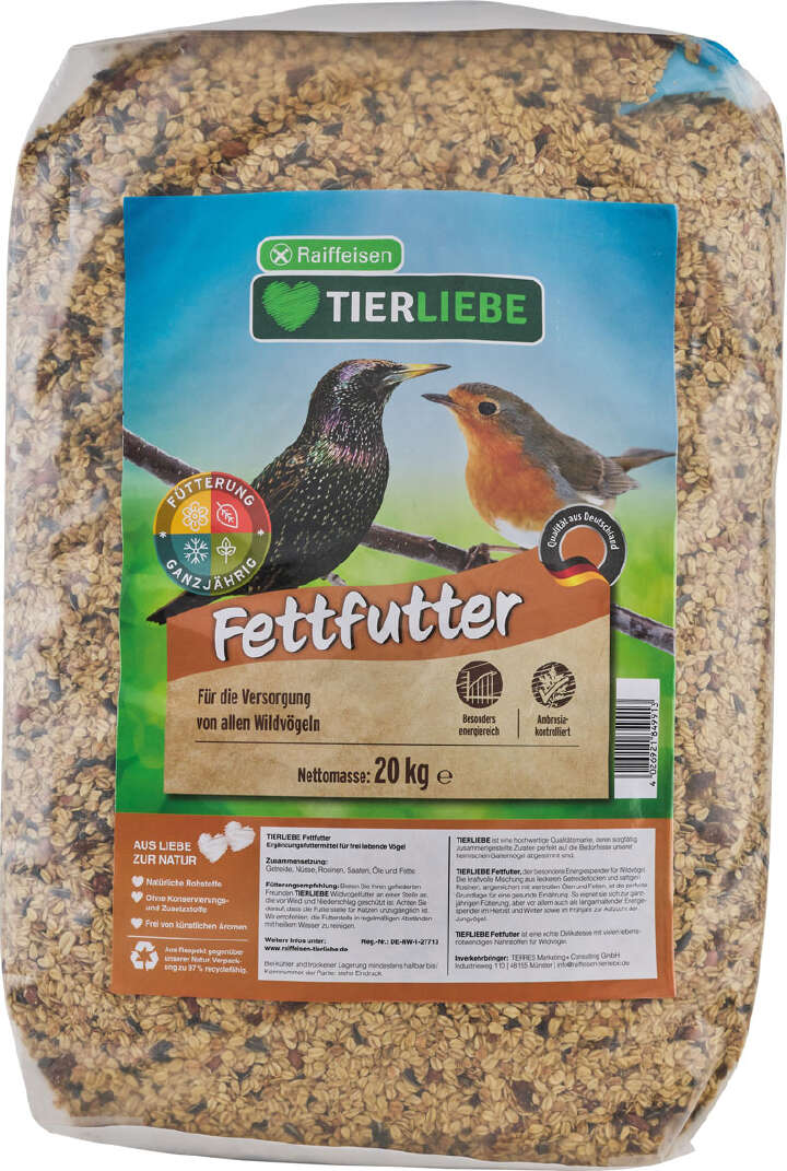 TIERLIEBE Fettfutter